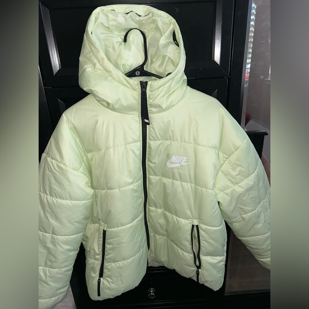 Nike Green Puff Jacket